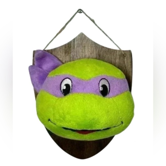 Teenage Mutant Ninja Turtles Custom Trophy Head Mount Plush Animal Wall Decor - Picture 1 of 6